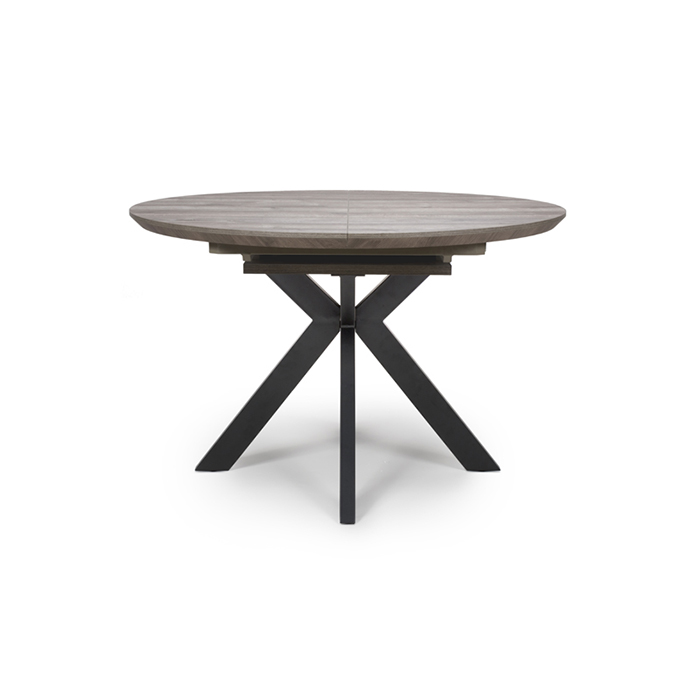 Manhattan Extending Round Dining Table 1200-1600mm - Click Image to Close